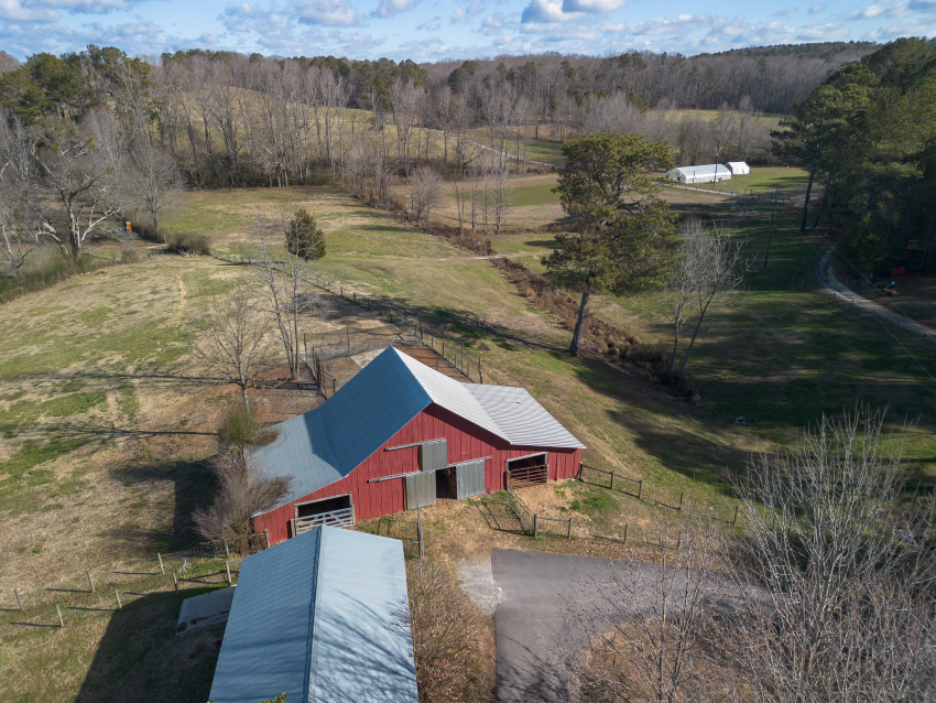 Many Fold Farm in Georgia as part of The Conservation Fund's Working Farms program.