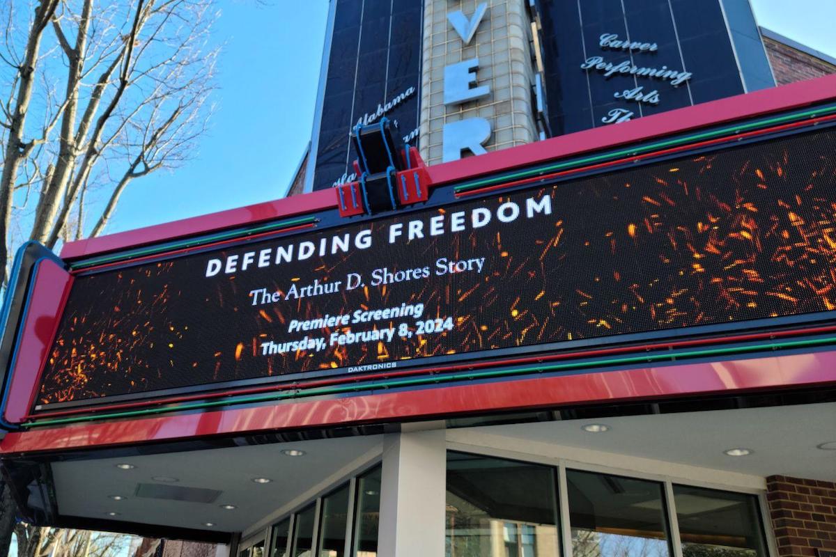 The historic Carver Theatre hosted the documentary premiere on February 8, 2024, 
